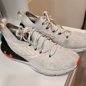 Under Armour White and Black Women's Shoes